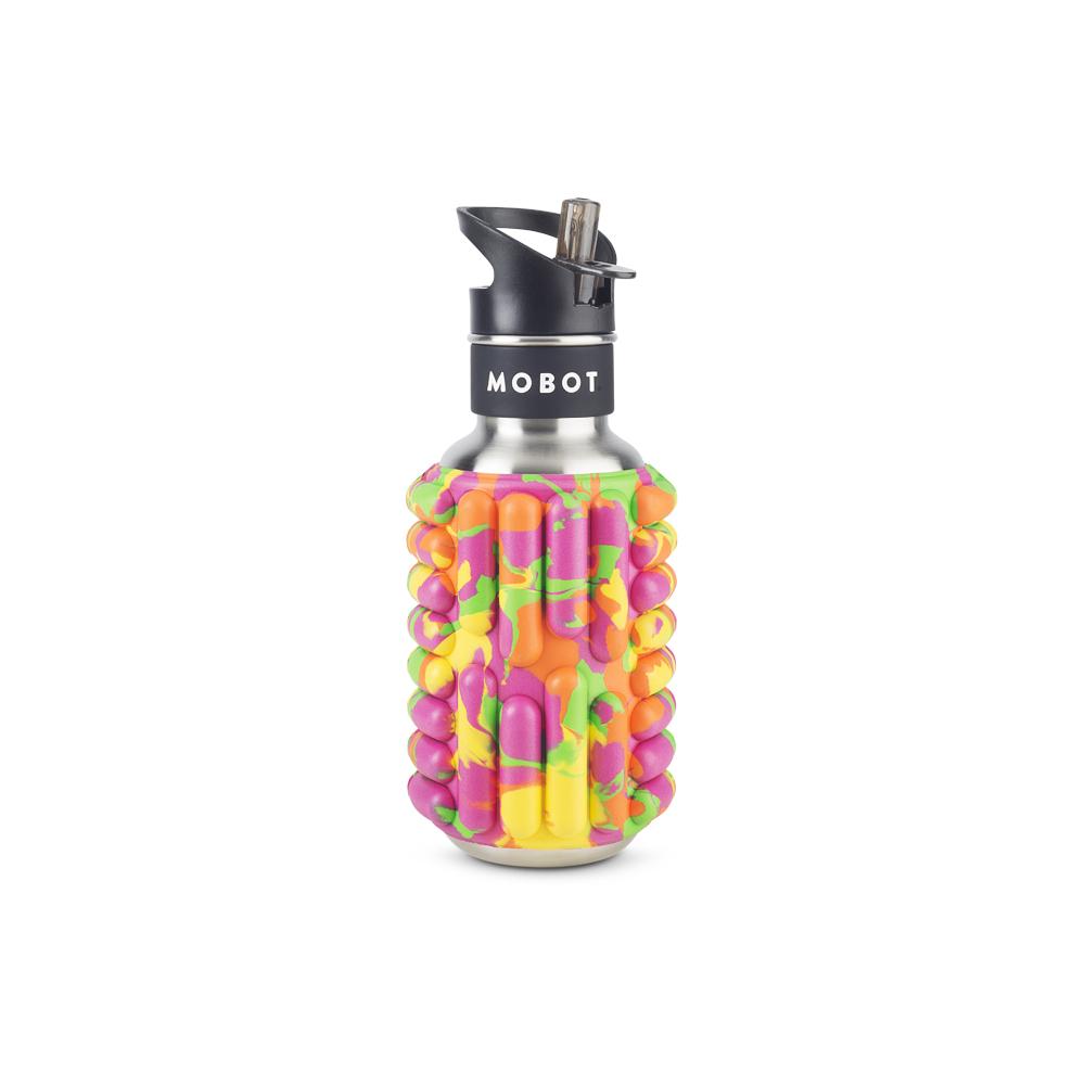 18oz Firecracker - Foam Roller Water Bottle - MOBOT