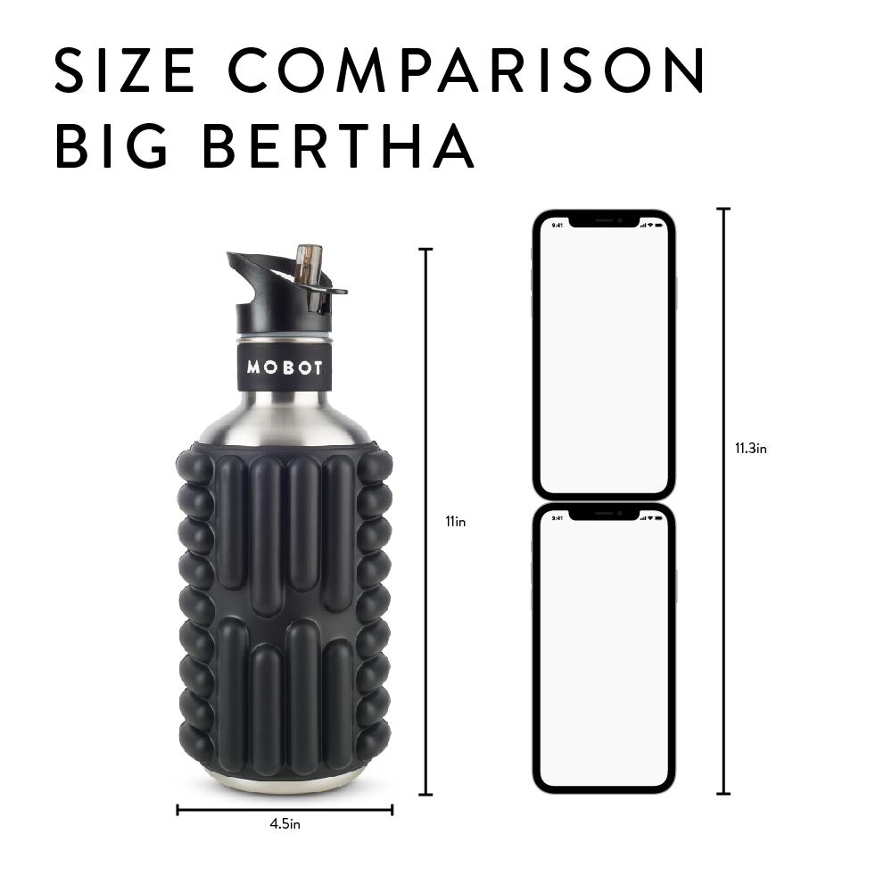 40oz Big Bertha - Foam Roller Water Bottle - MOBOT