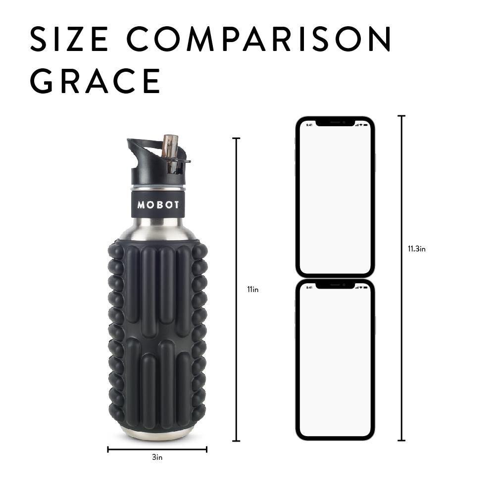 27oz Grace - Foam Roller Water Bottle - MOBOT